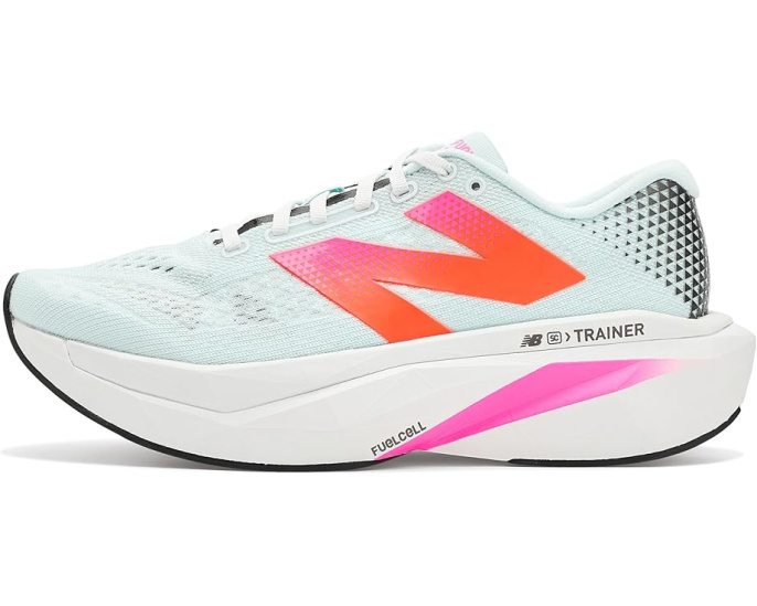 Беговые кроссовки New Balance FuelCell SuperComp Trainer v3 с карбоновой пластиной