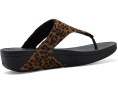Сандалии Lulu из замши с леопардовым принтом FitFlop