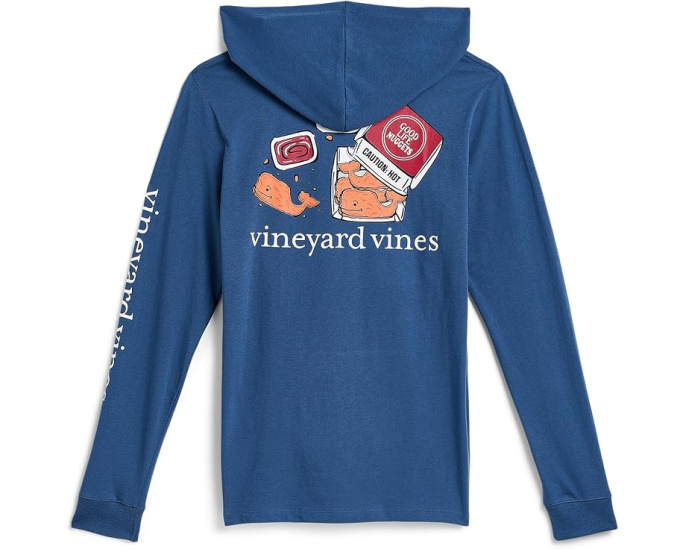 Худи футболка Whale Nuggets от Vineyard Vines
