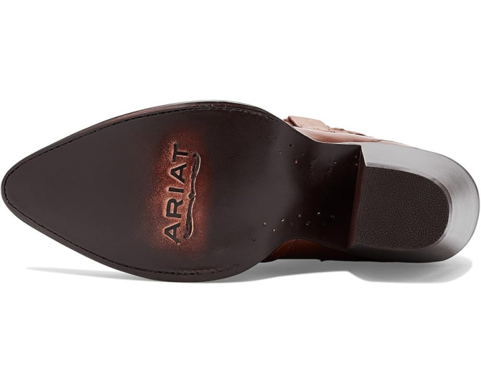 Женские ковбойские сапоги Ariat Arrosa с вышивкой цвет Tan Dusk/Gold Shine