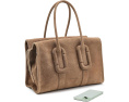 Babe City Tote In Hairy Suede