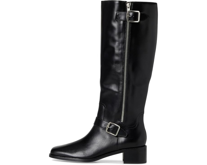 Высокие ботинки Vince Leighton Zip из замши с боковой молнией