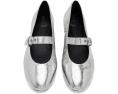 FitFlop Delicato Metallic Mary Janes на плоском ходу