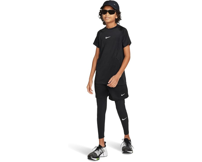 Детские леггинсы Nike Pro Dri-FIT с усиленной зоной на коленях
