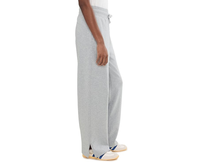 PACT брюки Cloudknit Wide Leg Pants с широкими штанинами и разрезами
