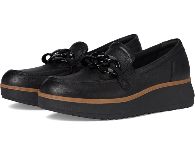 Балетки Clarks Zylah May на платформе с декоративной цепочкой