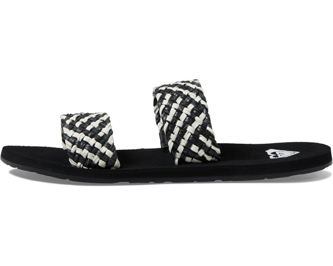 Шлепанцы Porto Slide Roxy с плетеным верхом