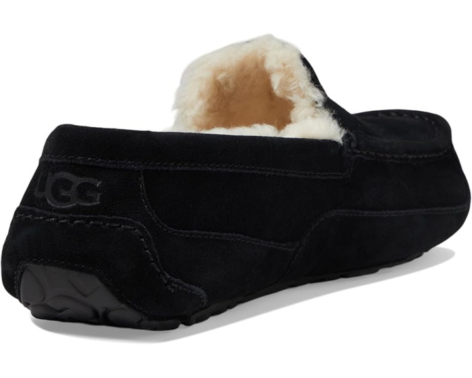 Тапочки UGG Ascot из натуральной замши с подкладкой UGGplush