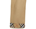 Burberry Kids брюки Sheldon Check с манжетами, повседневные