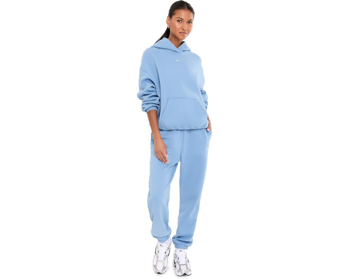 Штаны Nike Studio Fleece свободного кроя с манжетами
