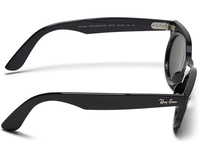 Солнцезащитные очки Ray-Ban Wayfarer Oval с овальной оправой и градиентными линзами