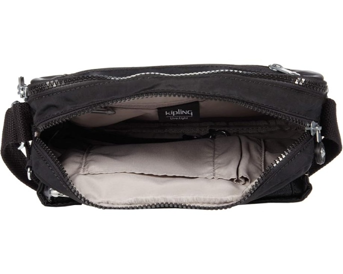 Сумка Kipling Abanu Multi через плечо с регулируемым ремнем и карманами на молнии