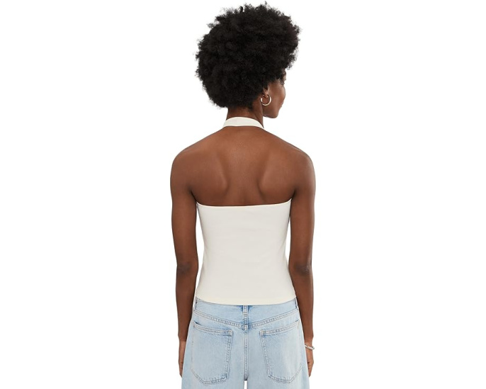 Madewell халтер 90s с принтом Vintage Ivory