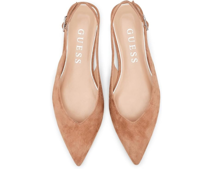 Туфли GUESS Dorazio с острым носком и регулируемым ремешком