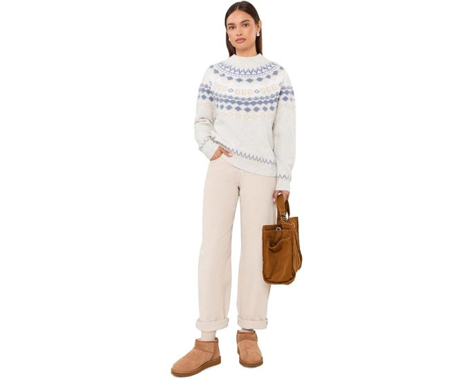 UGG Braylee UGGIsle свитер из шерсти с круглым вырезом