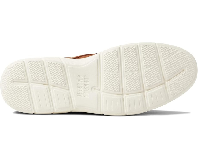 Туфли Johnston & Murphy Parsons Plain Toe из кожи и текстиля