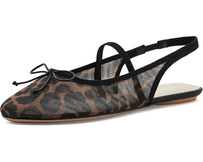 Балетки Chara Mary Jane Slingback от Franco Sarto на плоской подошве