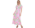 Макси-платье Keenan с запахом и цветочным принтом Lilly Pulitzer