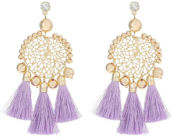 Серьги Lilly Pulitzer Sea Dreamer с подвесками-кистями