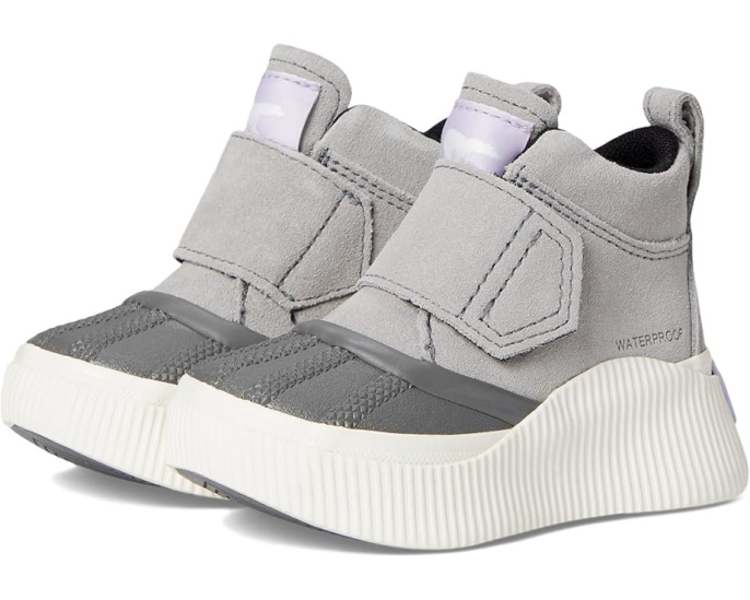 SOREL Детские ботинки Out N About IV Strap WP с водонепроницаемым замшевым верхом