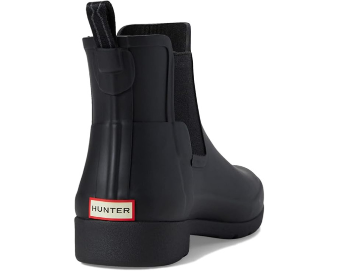 Резиновые полусапоги Hunter Refined Chelsea с эластичными вставками