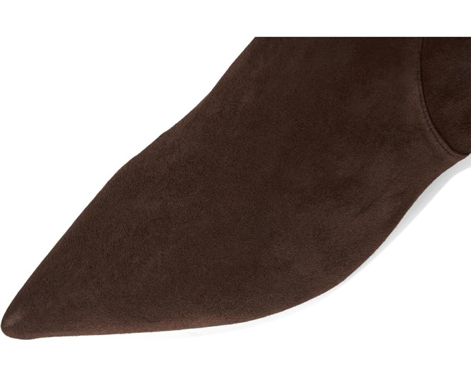 Высокие сапоги Vinnie Zip 50 на изящном каблуке из козьей кожи Stuart Weitzman