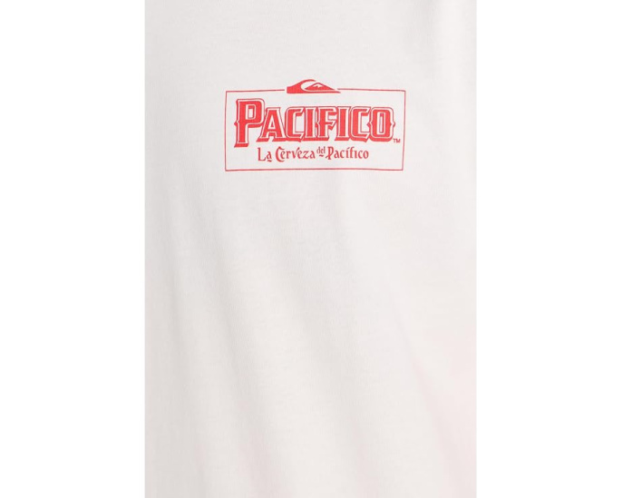 Футболка Pacifico Sayulita Cruising Screen Tee Quiksilver темно-синяя