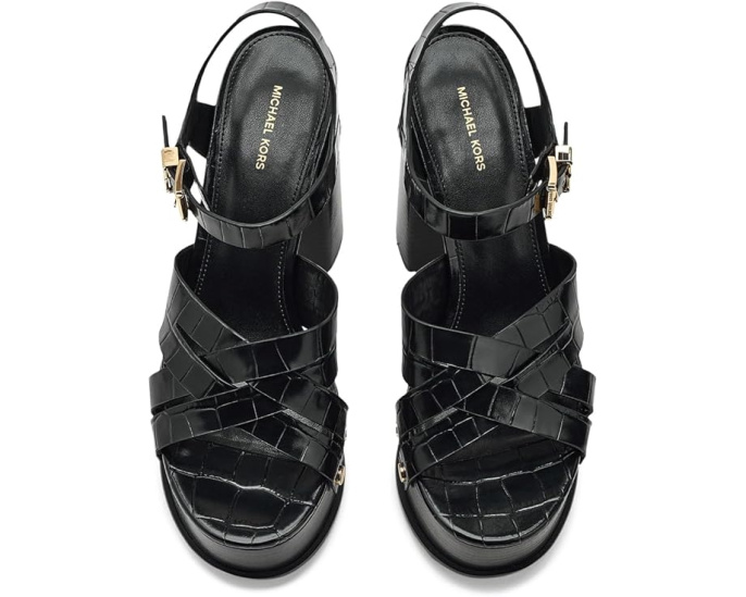 Сандалии Nora Platform на платформе с плетеными ремешками MICHAEL Michael Kors