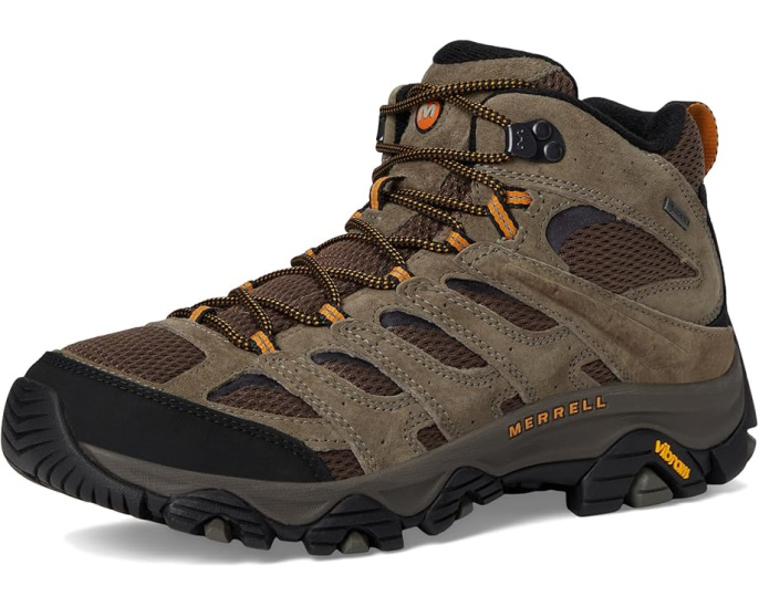 Трекинговые ботинки Merrell Moab 3 Mid GTX® с мембраной GORE-TEX