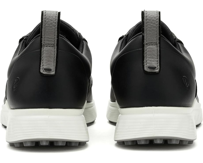 Водонепроницаемые кожаные гольф-ботинки ECCO Golf S Casual Saddle с мембраной ECCO-TEX