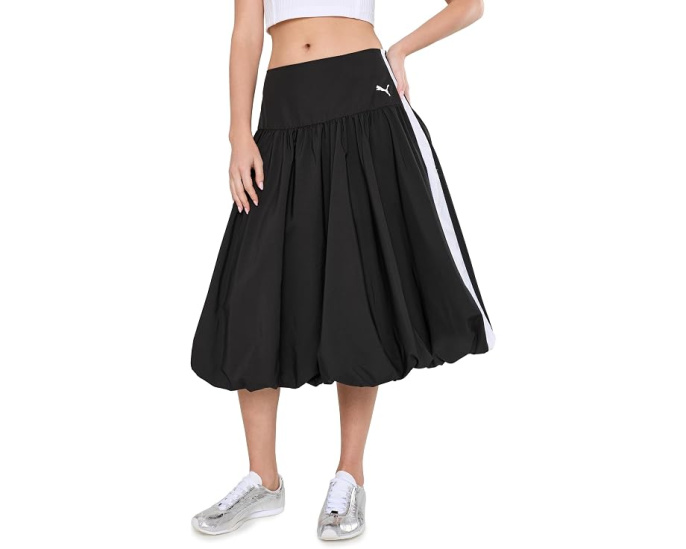 Юбка Puma T7 Woven Balloon Midi из баллонной ткани