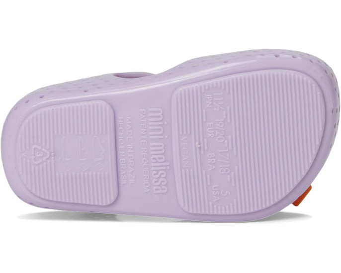 Mini Melissa балетки Furadinha Pop для детей с перфорацией и стелькой Grenflex