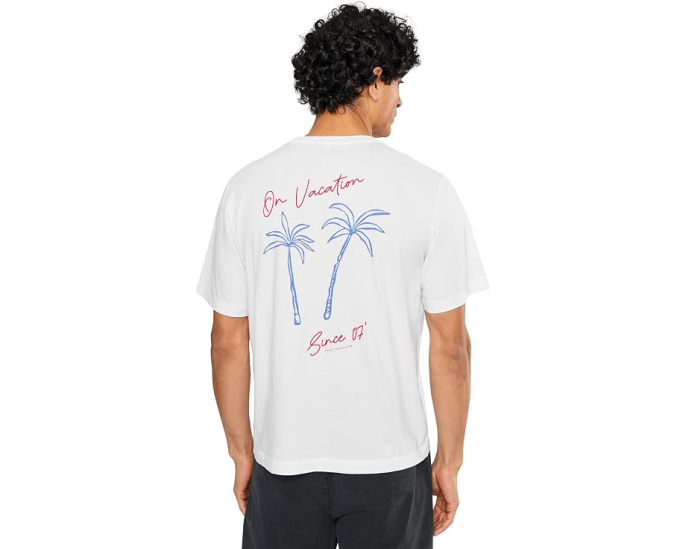 Футболка TravisMathew Vacation Boyfriend с принтом