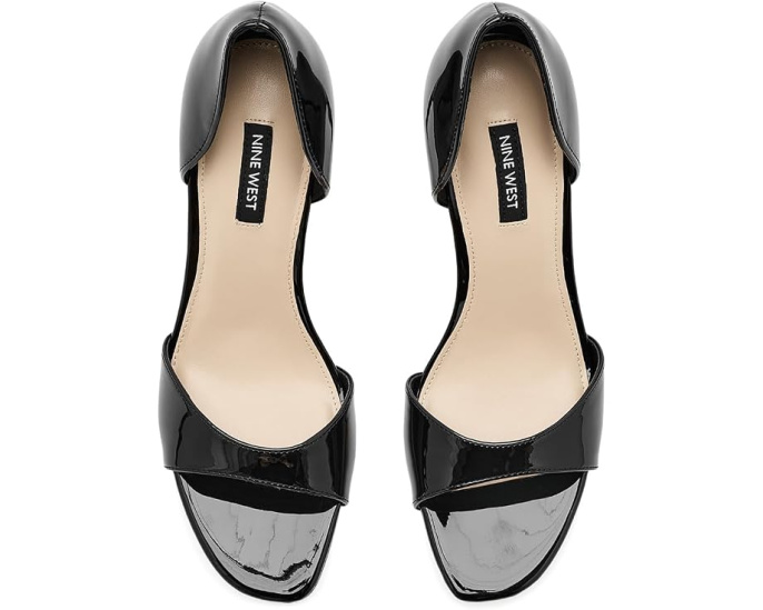 Kylva Nine West босоножки на каблуке с открытым мысом