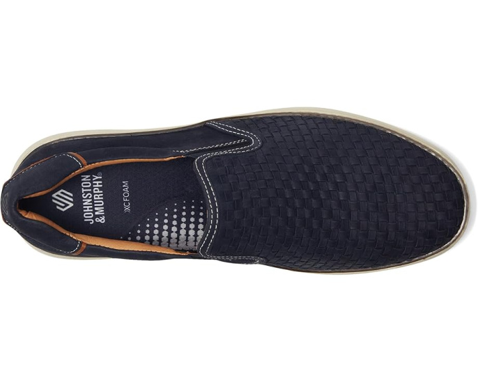 Johnston & Murphy слипоны Mcguffey 2 Woven с плетеным верхом и стелькой XC Foam