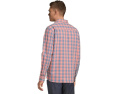 Рубашка Comfort Stretch Chambray L.L.Bean с длинным рукавом и клетчатым принтом