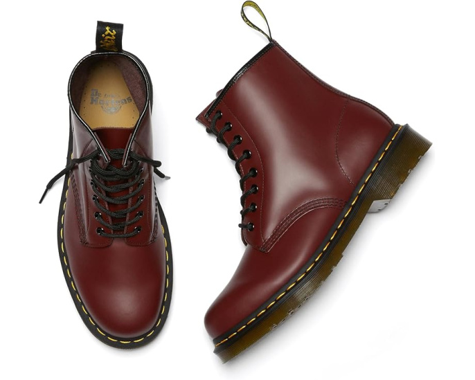 Ботинки Dr. Martens 1460 из гладкой кожи