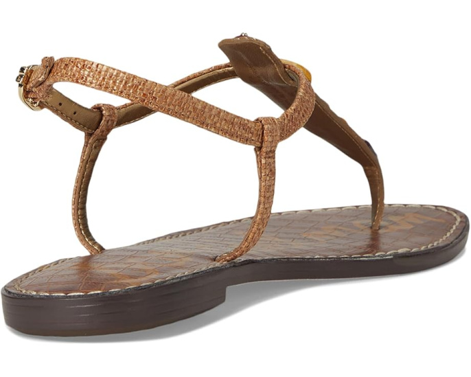Кожаные сандалии Sam Edelman Gigi Stone с декором из камней