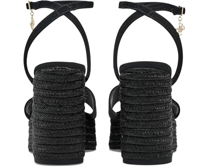 Босоножки GUESS Everly на платформе и клиновом каблуке