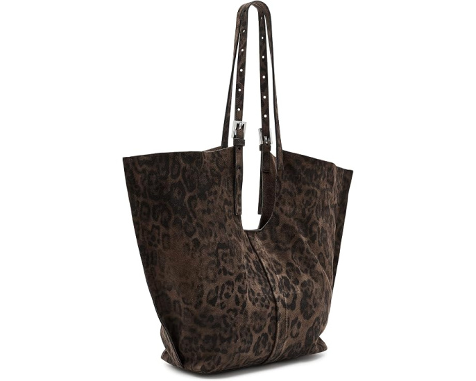 Сумка Ara Leppo East/West Tote AllSaints с леопардовым принтом