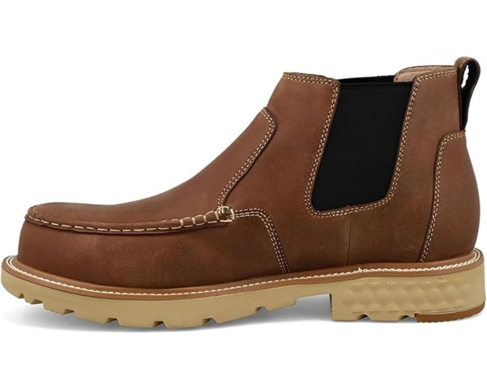 Twisted X Work Chelsea Boots 4 дюйма с нано-носком