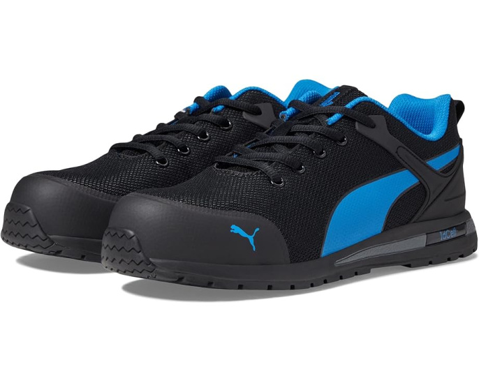 Рабочие кроссовки Puma Levity Knit Low с композитным мыском и защитой от скольжения