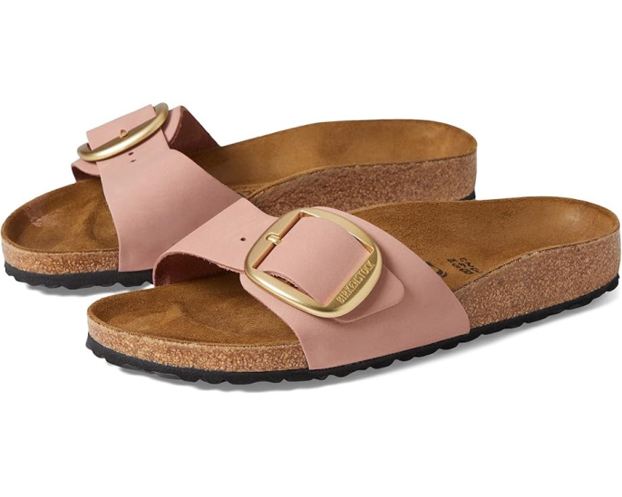 Сандалии Birkenstock Madrid Big Buckle с пробковой стелькой