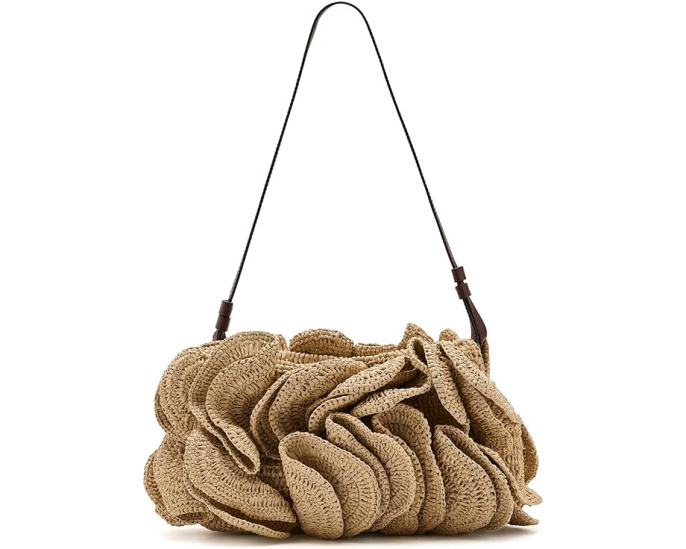 Сумка через плечо Flower Raffia от FARM Rio