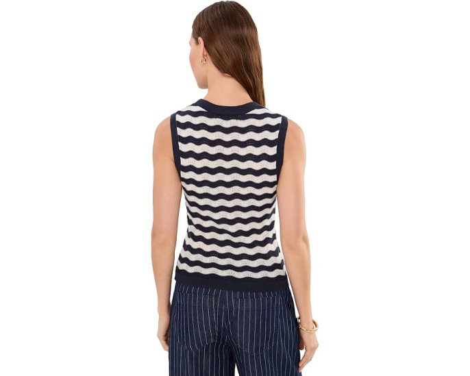 Топ Everyday Chevron Knit Shells Sanctuary с волнистым узором