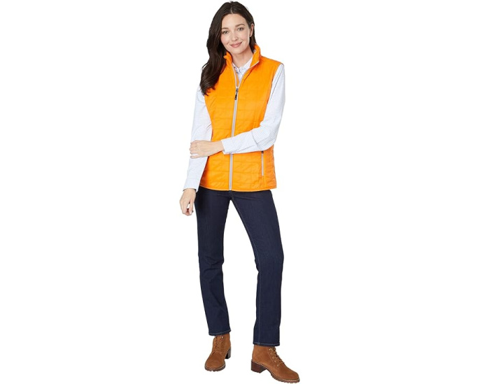 Cutter & Buck Rainier Primaloft Eco жилет на молнии из легкой ткани