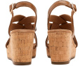 Сандалии Clarks Sabina Sling на пробковом клине с регулируемым ремешком