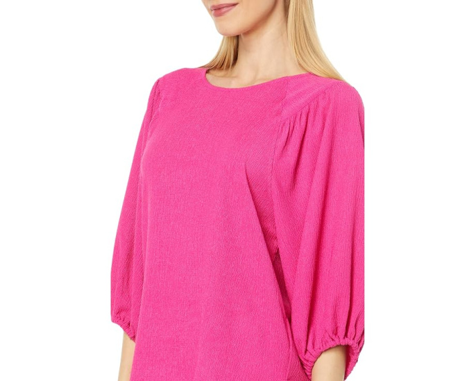 Топ с пышными рукавами Puff Sleeve Knit Top Vince Camuto