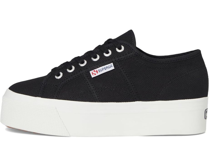 Кроссовки Superga 2790 Platform на платформе из хлопкового канваса