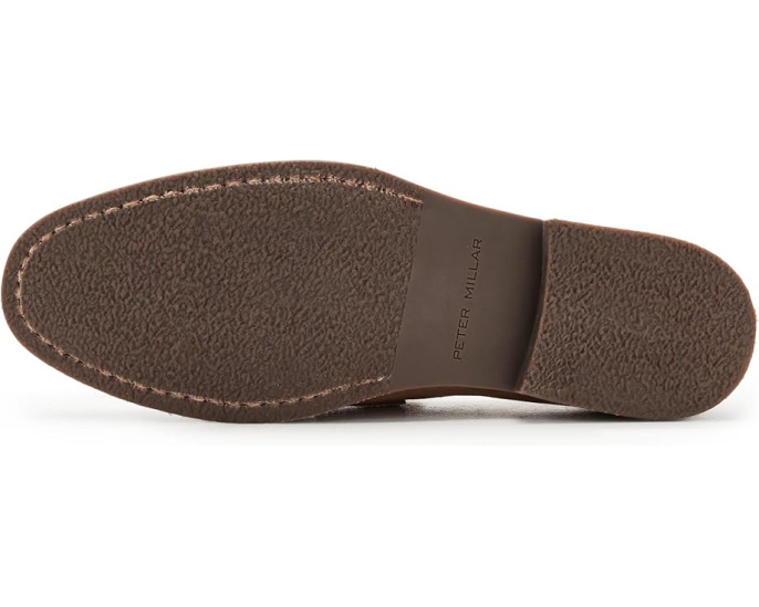 Замшевые лоферы Peter Millar Madison Penny с миндалевидным носком